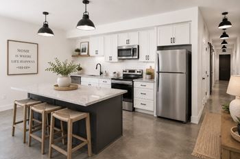 Stainless steel appliances